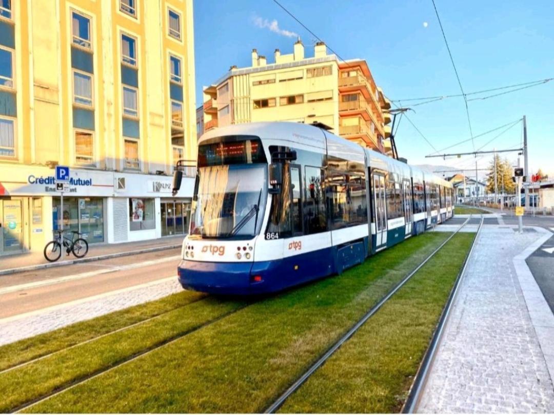 Apart 5 Personnes, 1Min Gare D'Annemasse, Geneve 5Km Lägenhet Exteriör bild